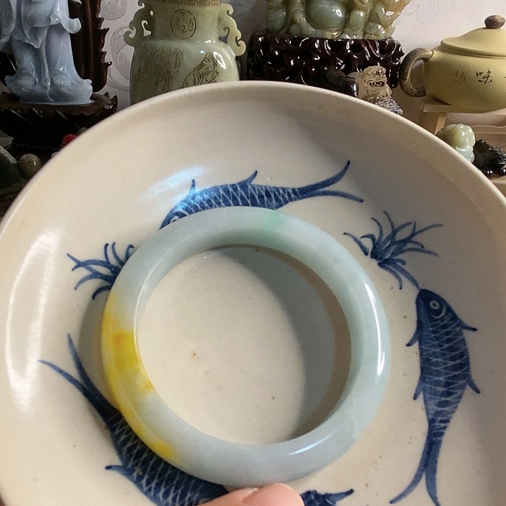 摆件坚***子新号开播瓷器一个