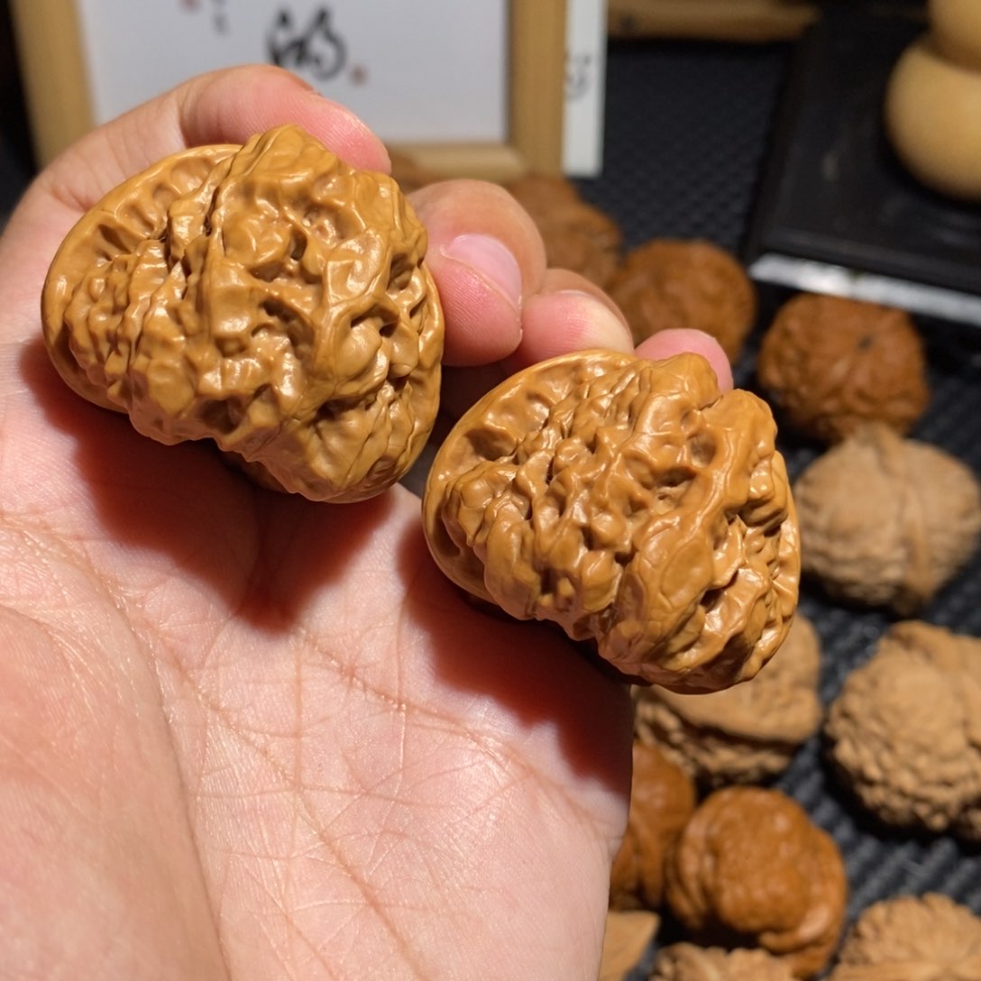 文玩核桃把件？**？蛤蟆头41