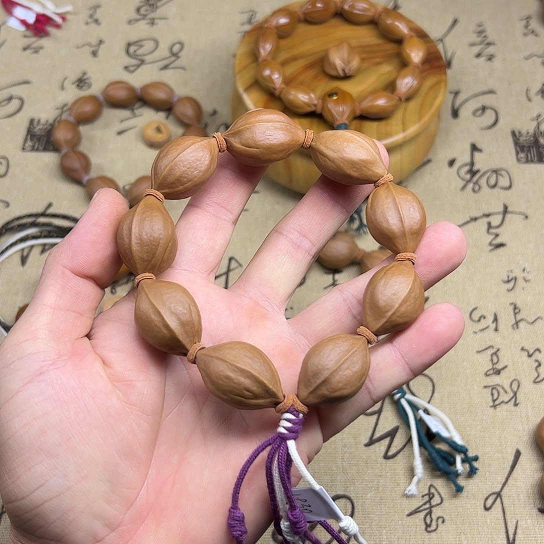 橄榄核手串/手链橄榄核手串梅林铁核1930尺寸