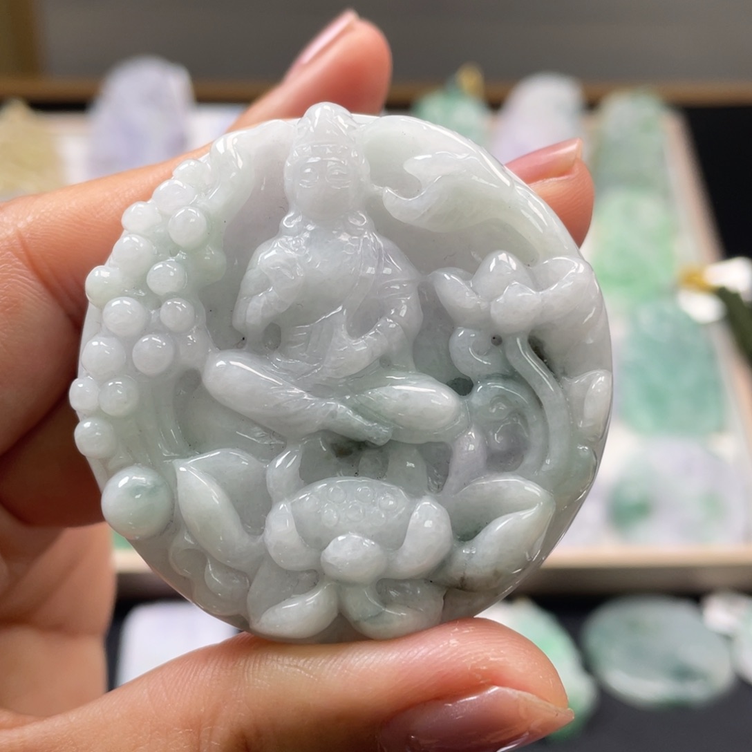 翡翠吊坠(不含链)未镶嵌