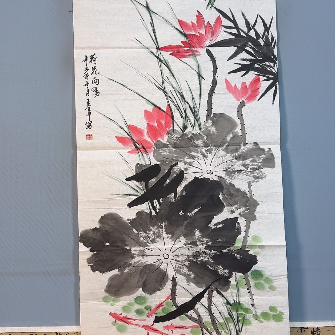 国画1330 牡丹一如您的脸颊