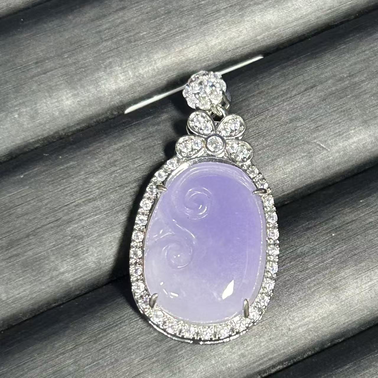 手链 紫翠色如意吊坠饰品