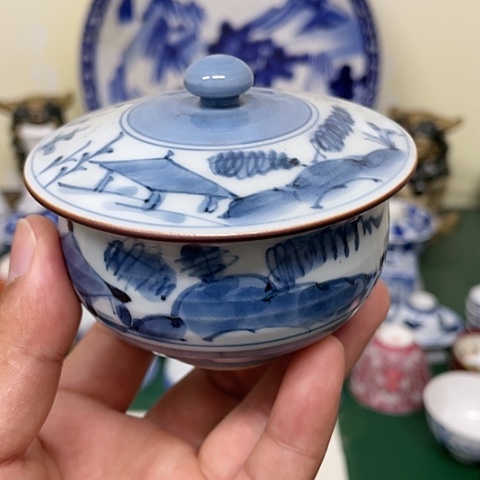 【闪购商品】碟中古工艺品回流瓷器