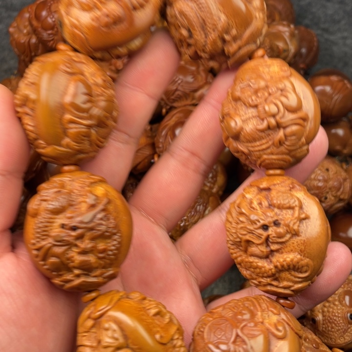 橄榄核手串辉*橄榄核手持
