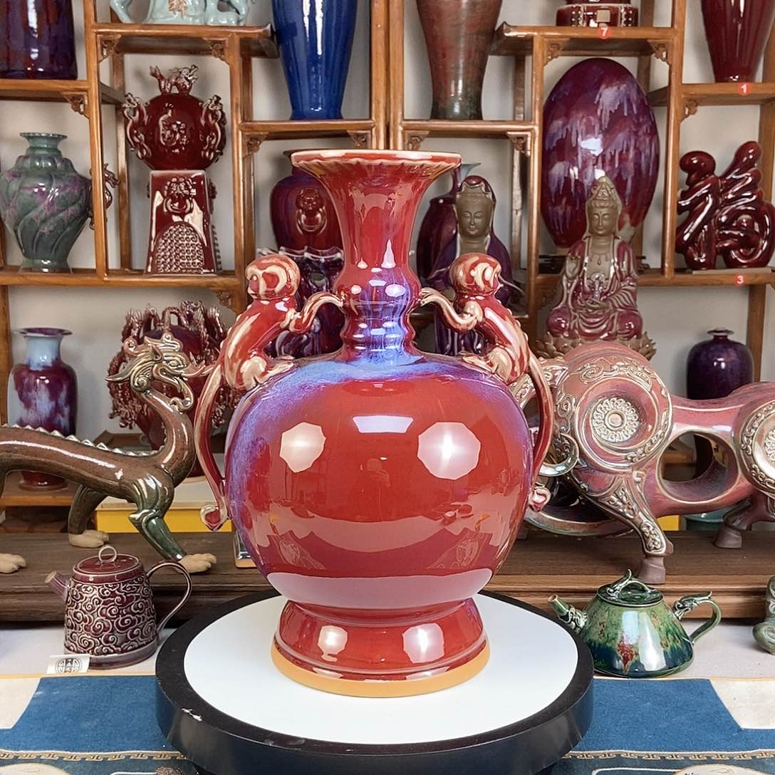 摆件五大名窑钧窑007