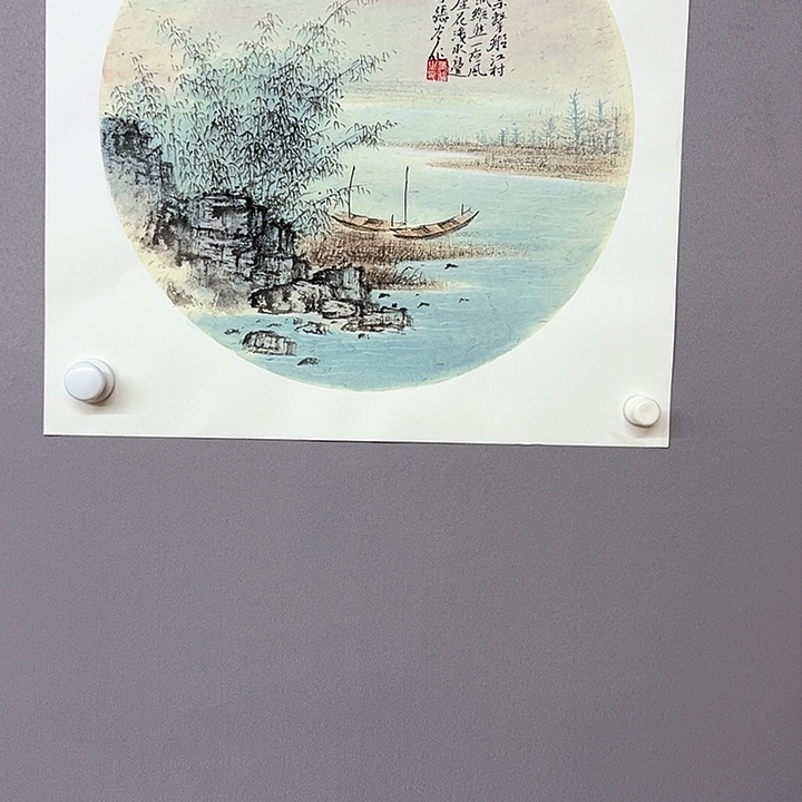 国画中美老师手绘国画作品