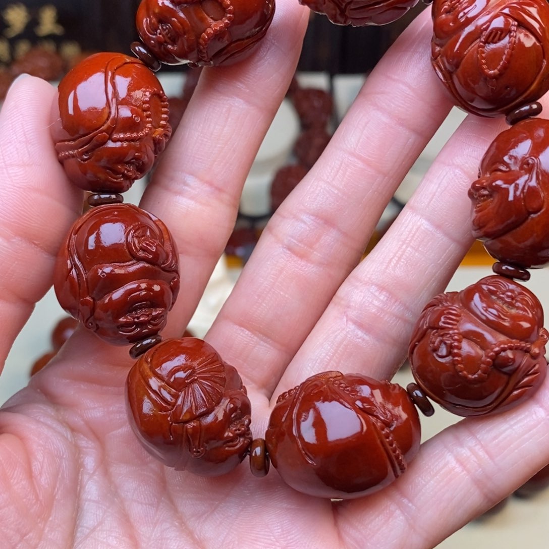 橄榄核吊坠分*弥勒，