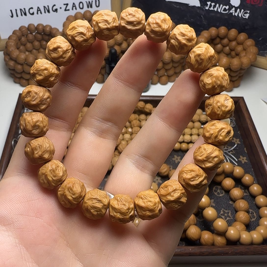 猴头核桃手串老*眠全品