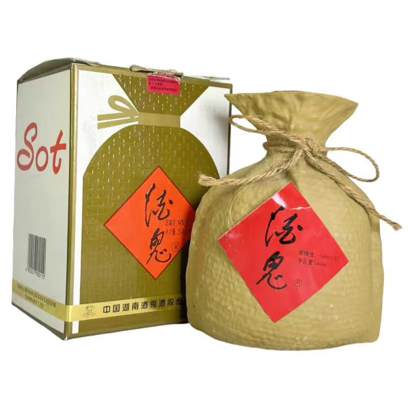 酒鬼54度 兼香型老酒  收藏送礼 540mL 1瓶 1998-1999年酒鬼酒