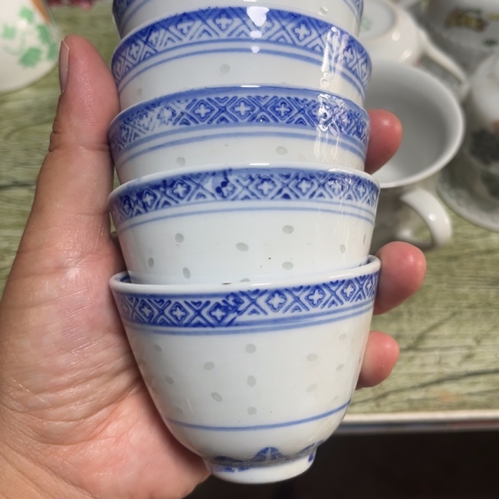 都是瑕疵品看好下单玲珑杯口不圆
