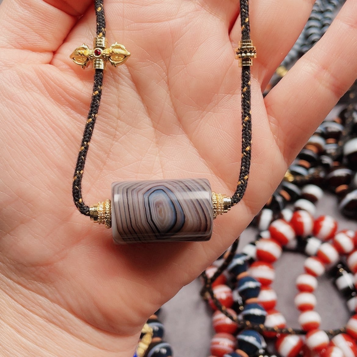 【闪购商品】合金玛瑙/玉髓珠宝半成品