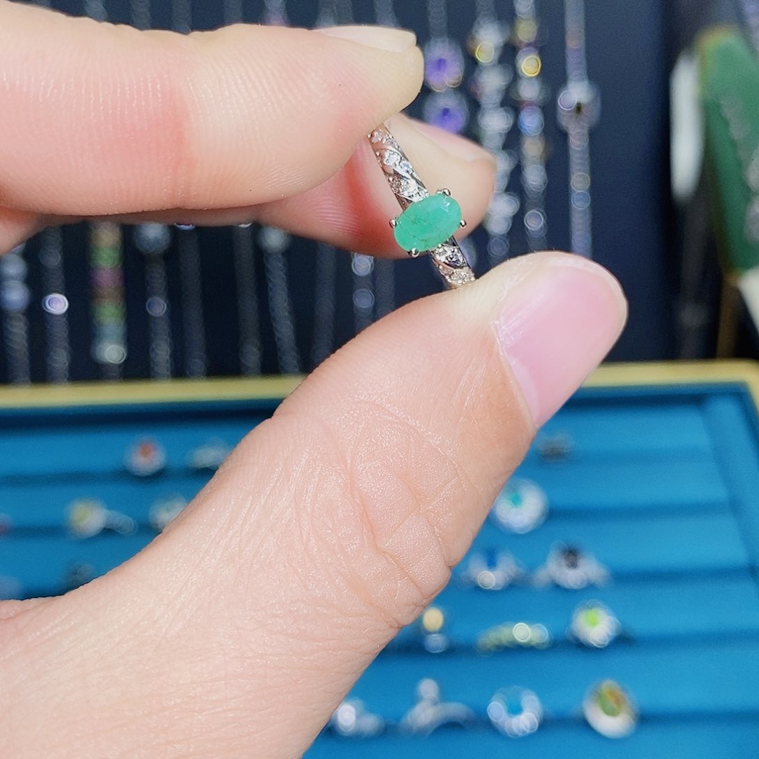 紫晶珠宝半成品银S925镶嵌