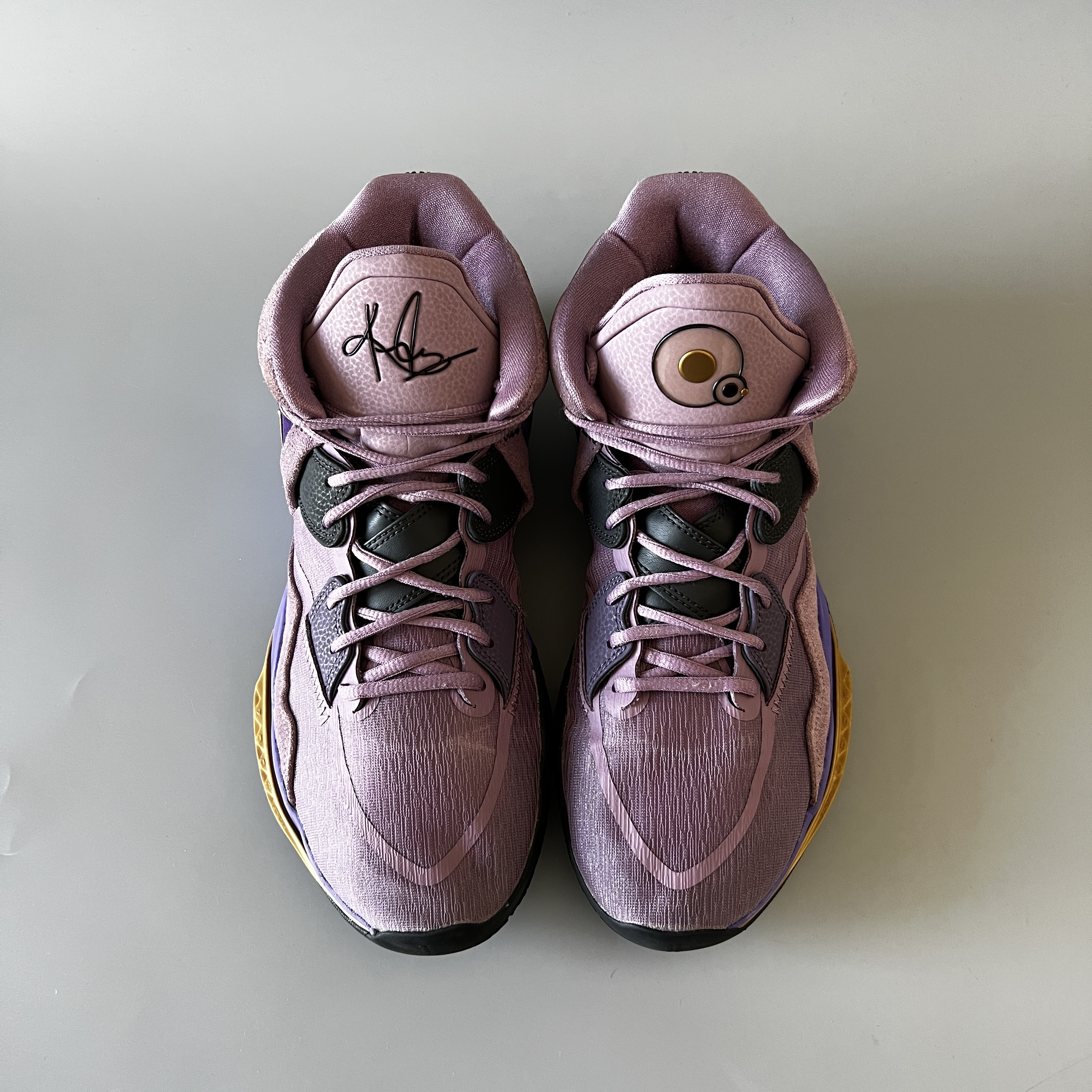 44.5码 欧8 紫色 标脱落