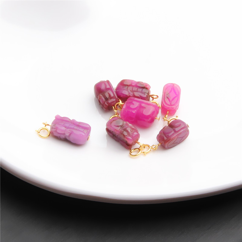 樱花紫舒提溜吊坠 K1250 多样性发一