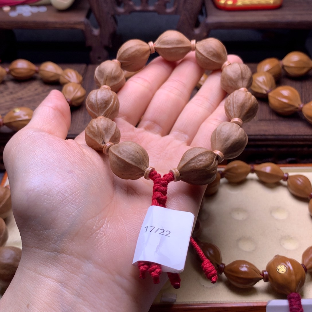 橄榄核手串/手链不*二梅林铁核17/22