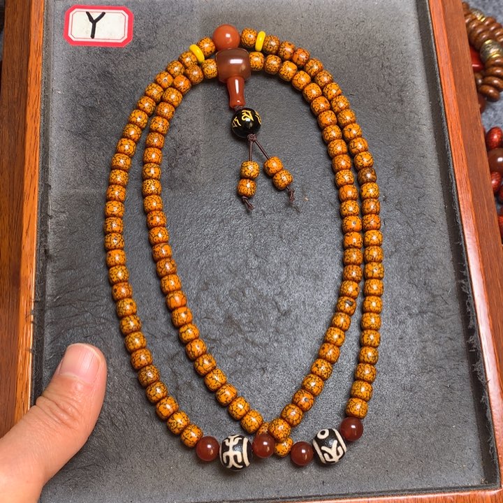 星月菩提吊坠菩提