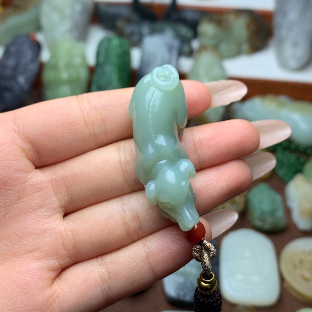 和田玉挂件未镶嵌