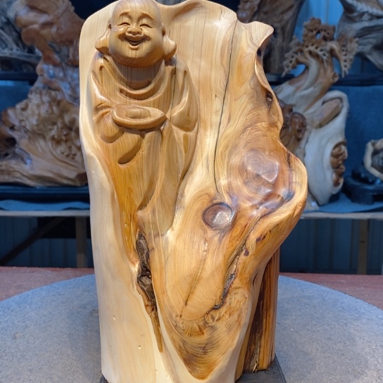 柏木（崖柏）根雕摆件