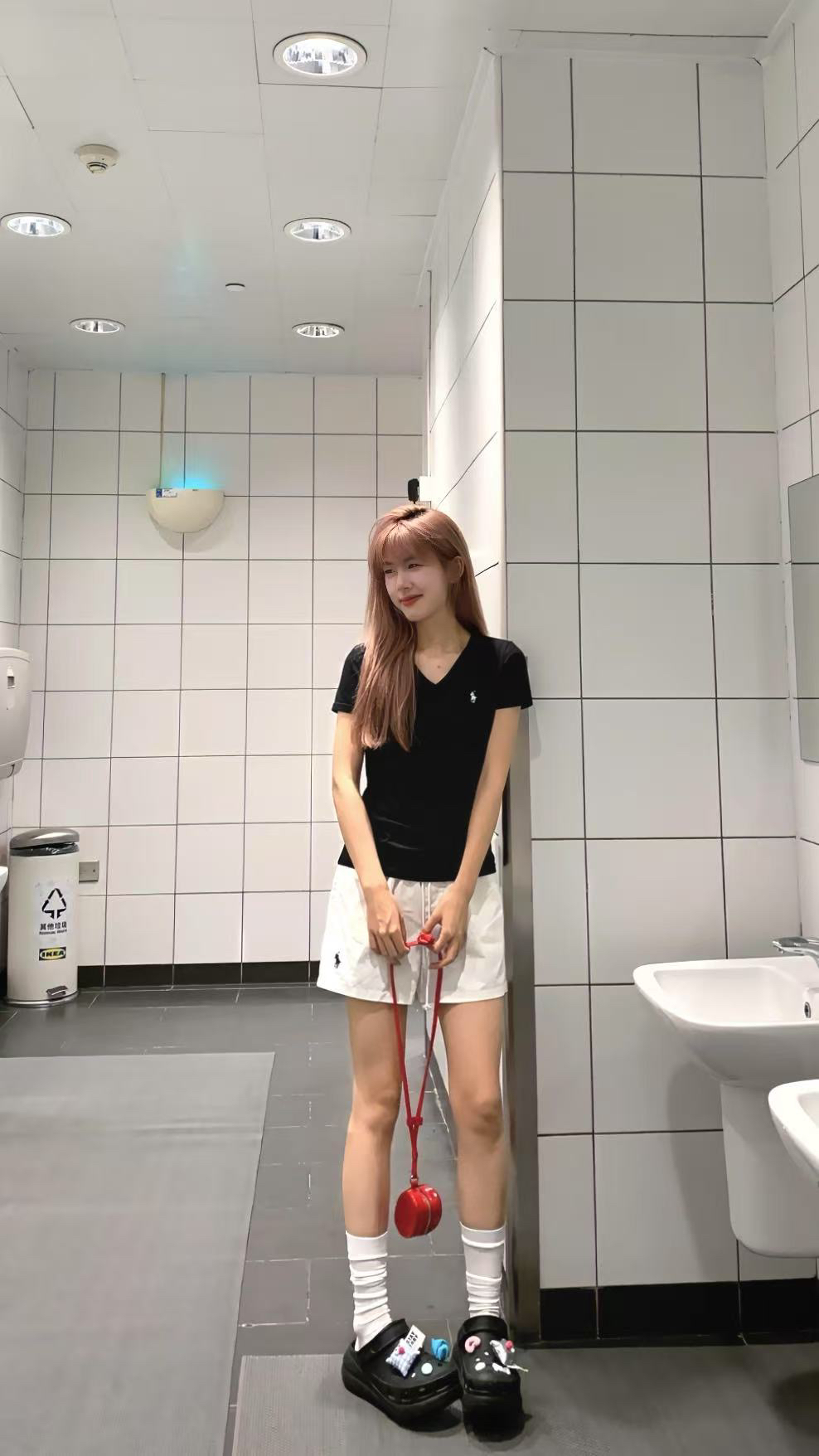 “马上暴富”短裤 洗水棉 好看又百搭