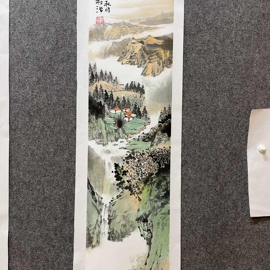 国画杜浩老师手绘作品