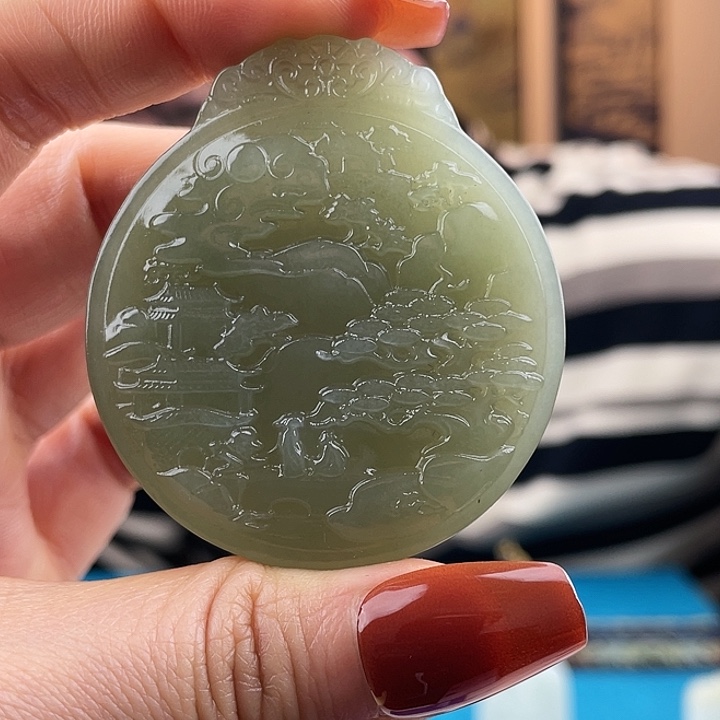 和田玉颈饰未镶嵌