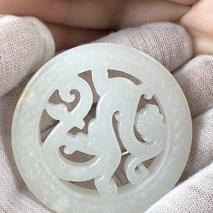 和田玉挂件未镶嵌