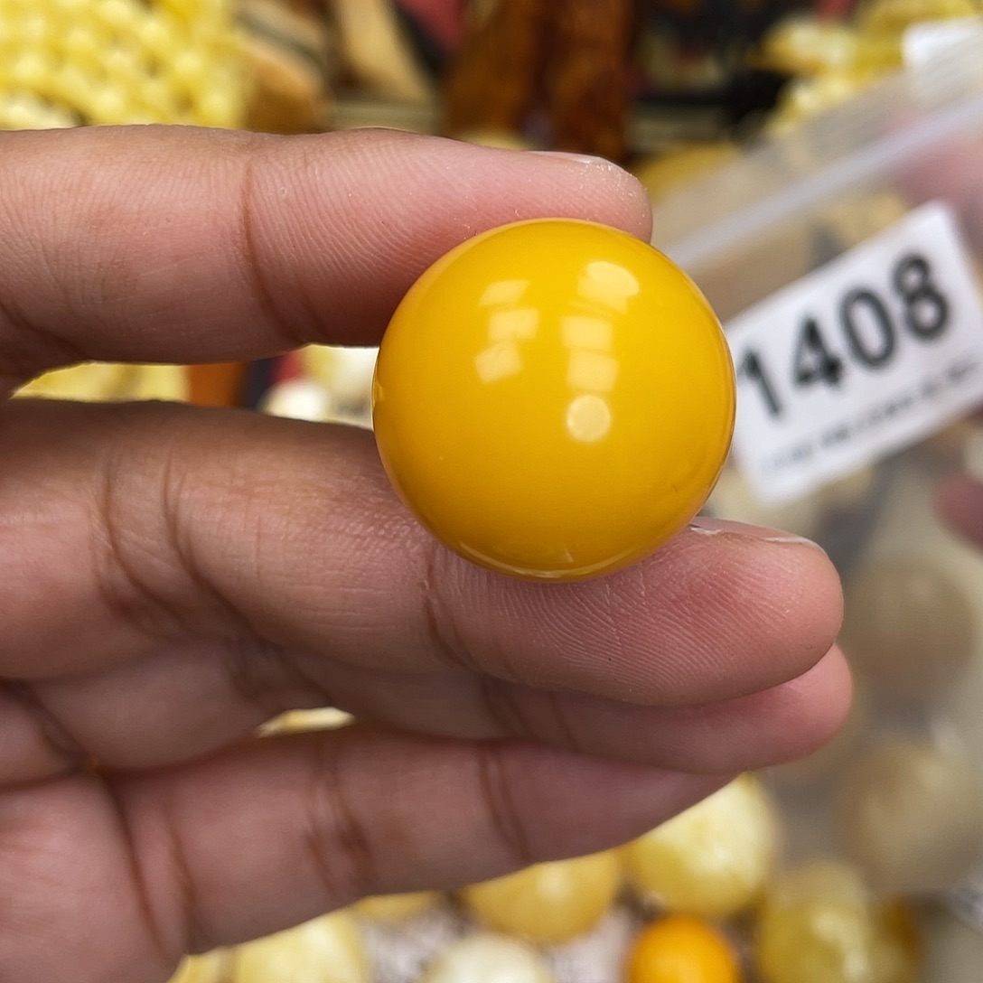 蜜蜡未镶嵌珠宝奇石22.7沁色