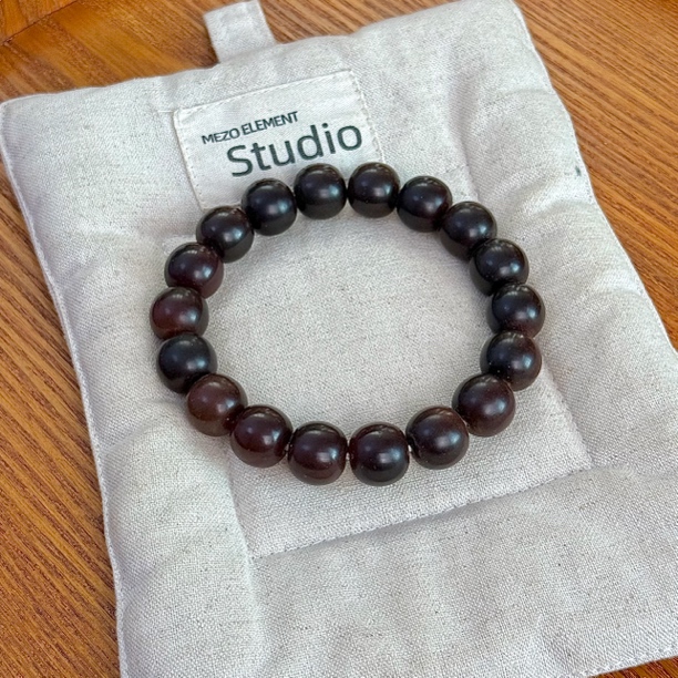 红烧肉｜手工干磨油王老料卡14苹果菩提根手串