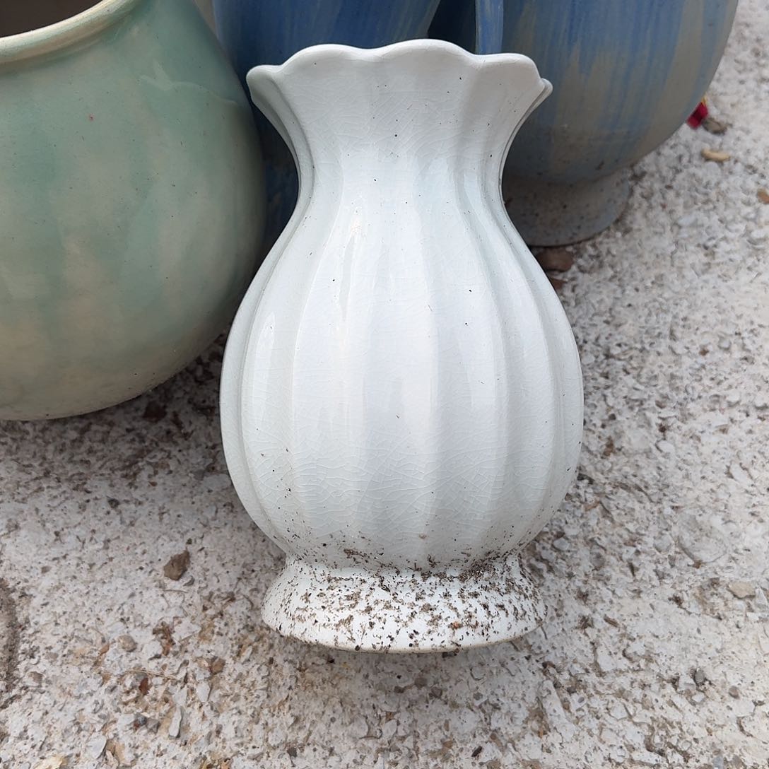 陶瓷微瑕景德镇手工花花器