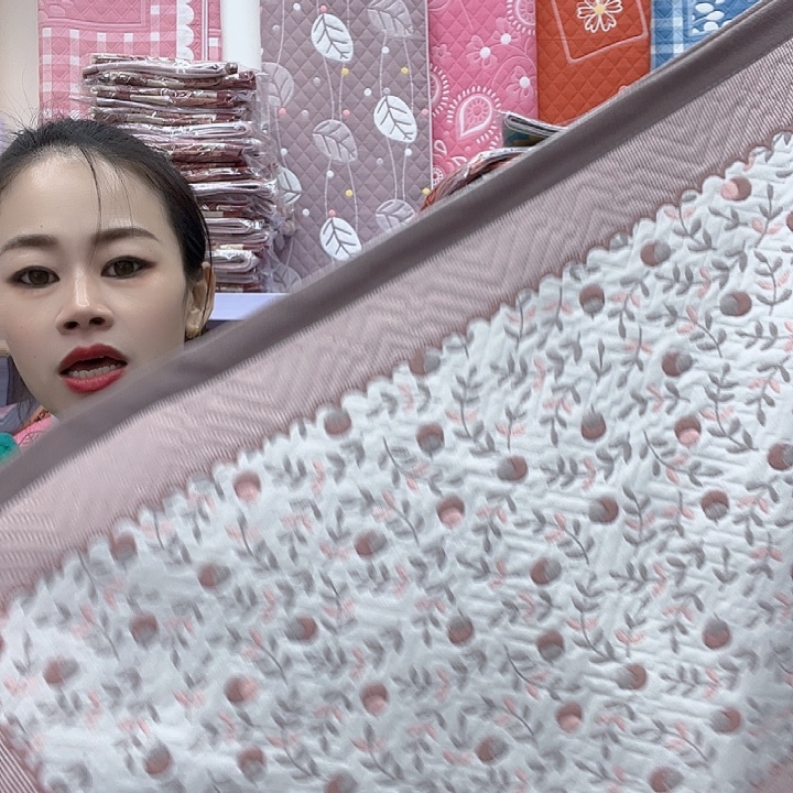 棉咖色小樱桃纯棉