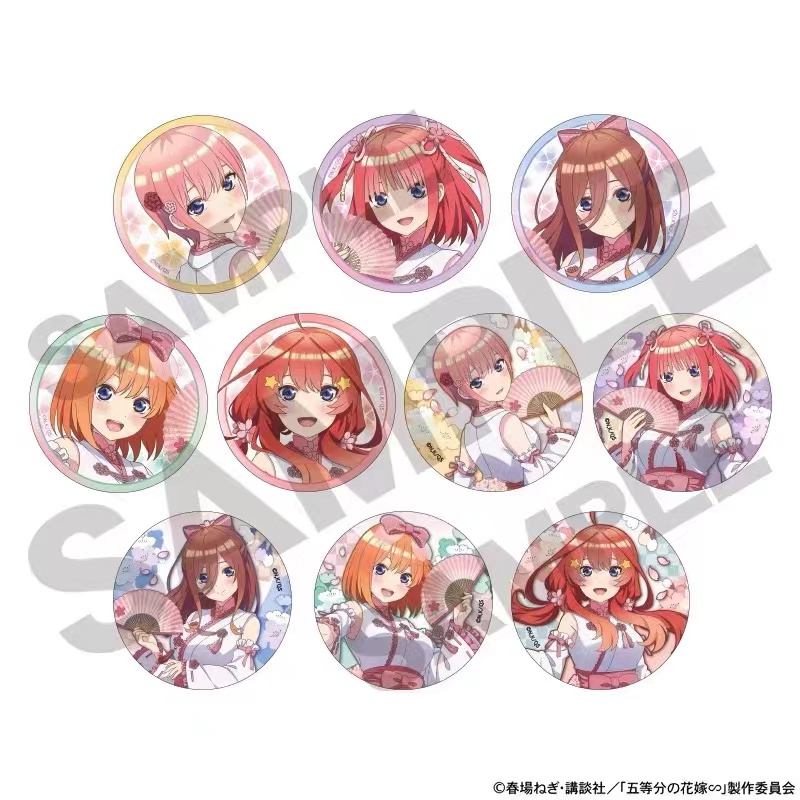 五等分的花嫁巫女吧唧