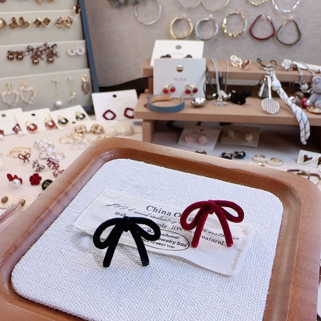 仿珍珠铜合金925银耳钉