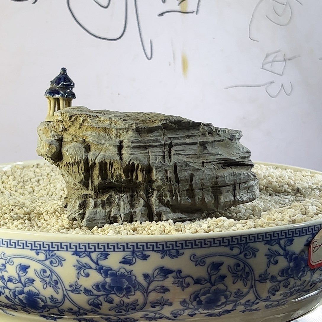 灵璧石精美石摆件