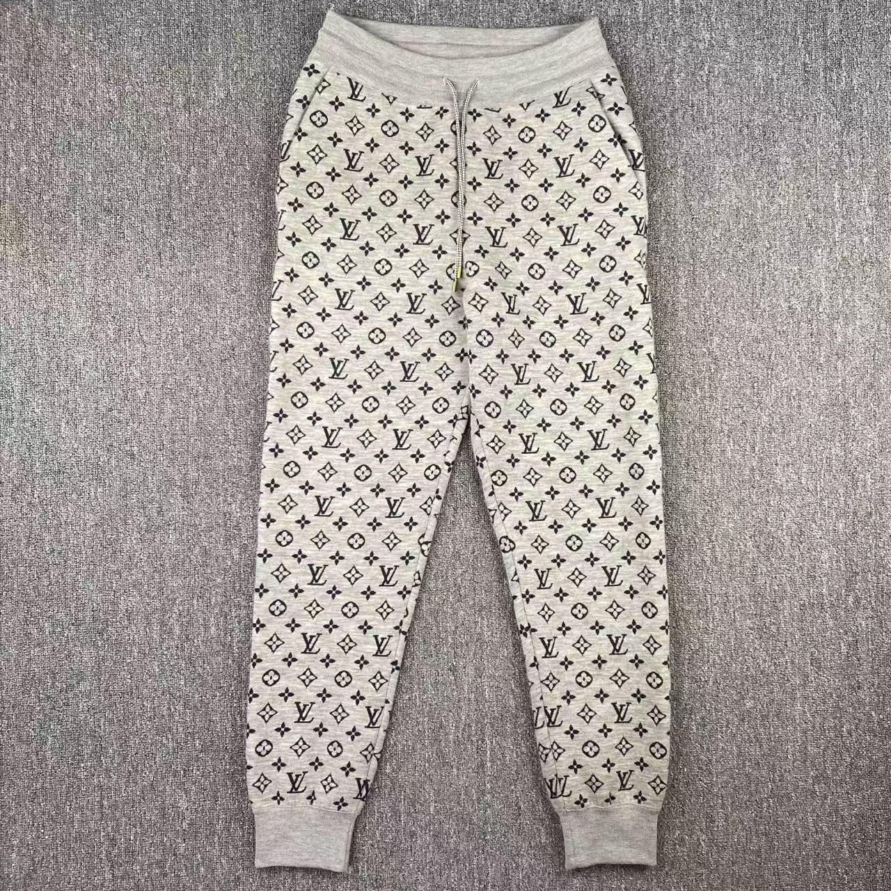 未使用 LouisVuitton/路易威登 2511167/XS/老花Logo满印休闲长裤