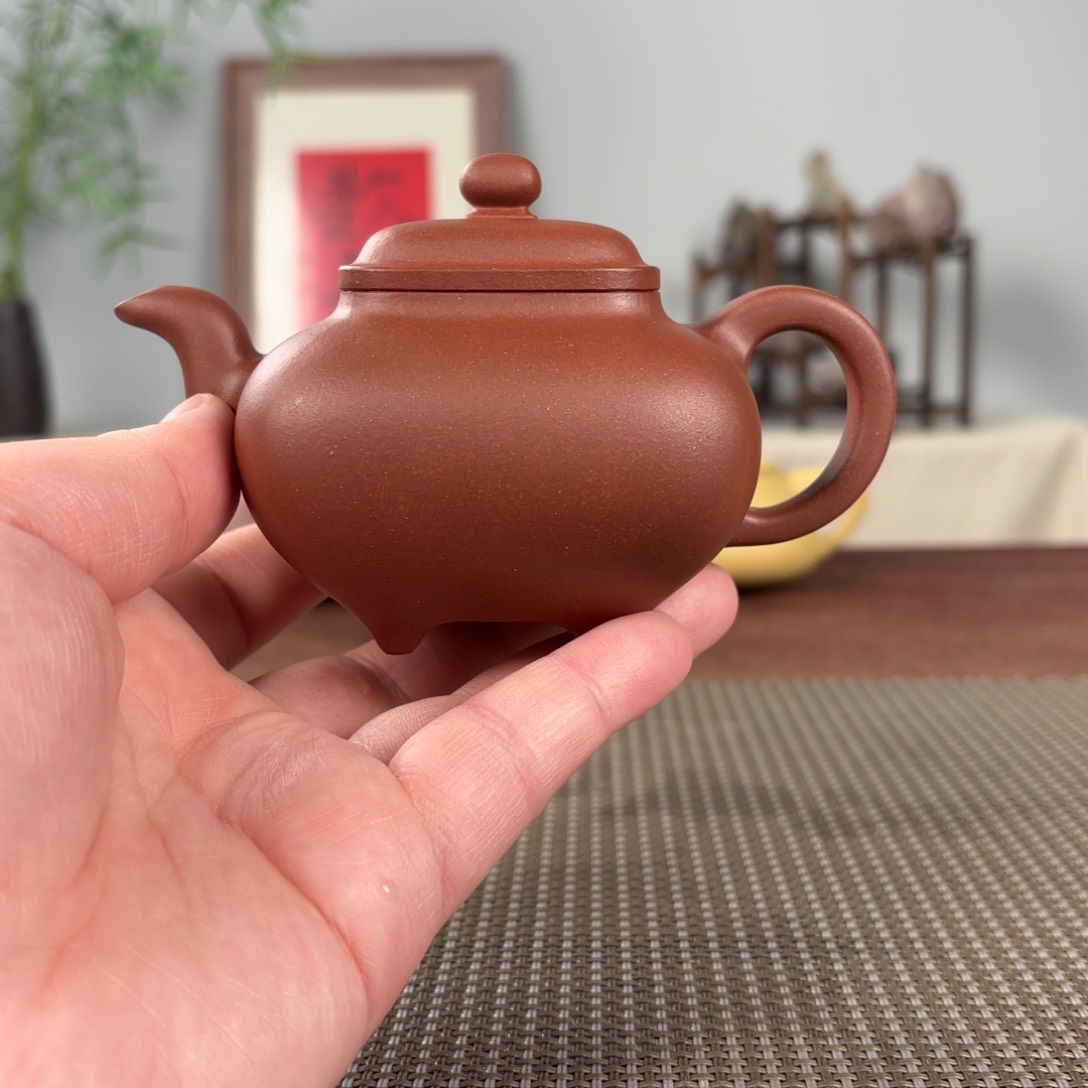紫砂茶壶黄龙山原矿紫砂壶