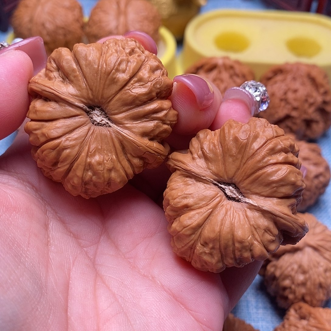 文玩核桃把件精品南瓜墩43尺