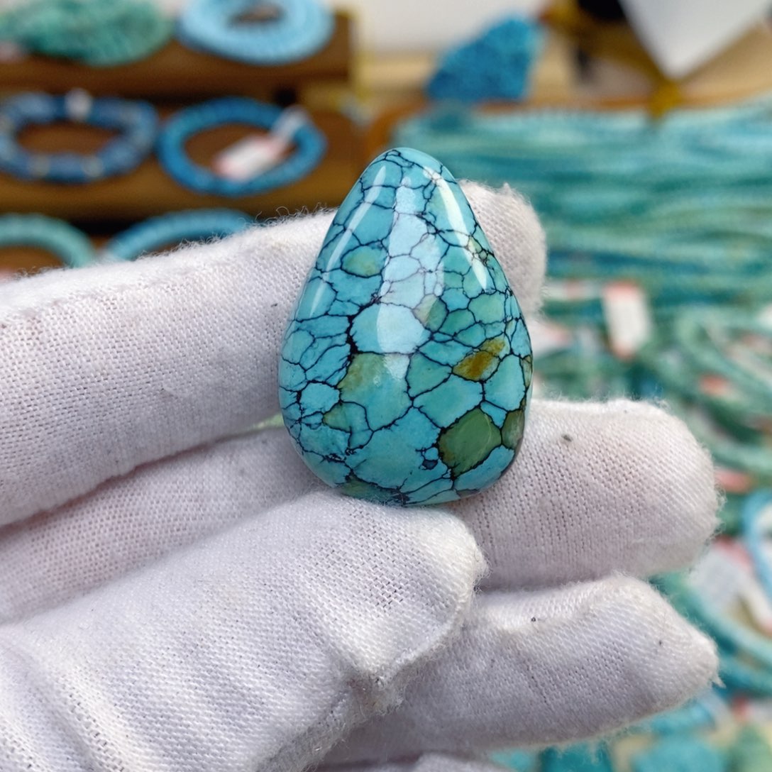 绿松石未镶嵌配饰