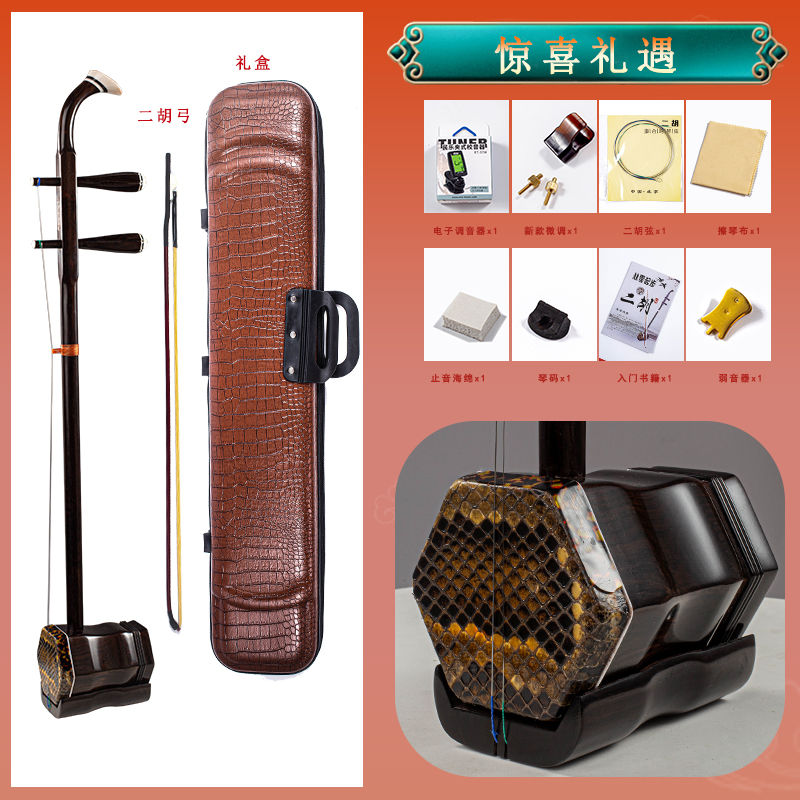 黑檀精品专业演奏二胡
