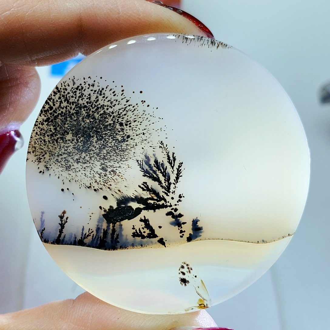 玛瑙/玉髓颈饰未镶嵌大*