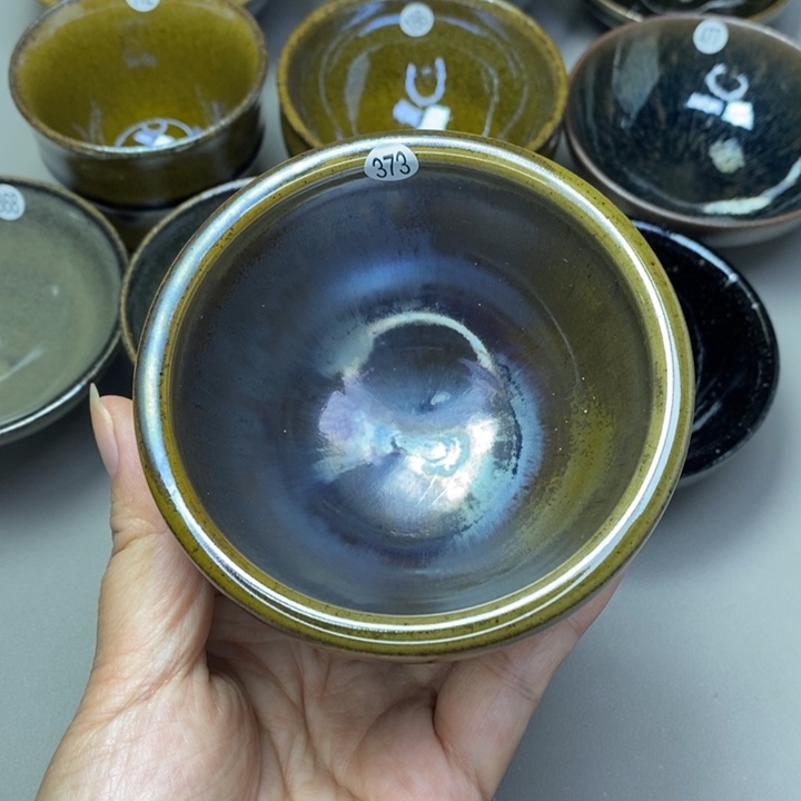 茶盏建窑建盏柴烧主人杯