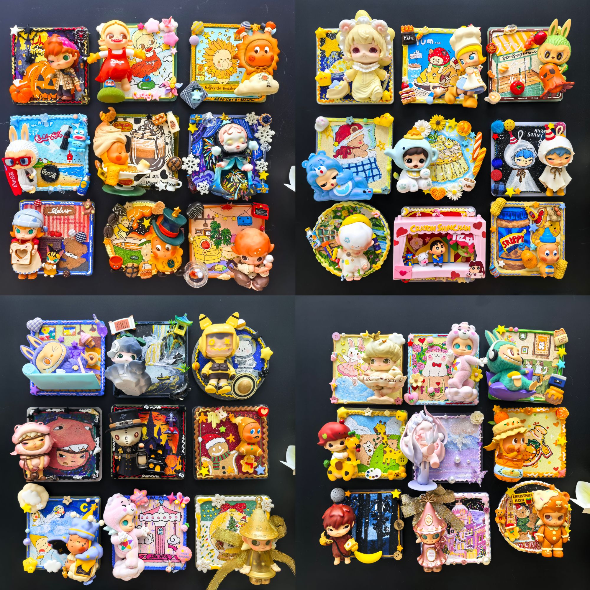 （十选一）【奶油胶手绘冰箱贴】-神奇的潮玩男生女生礼物装饰冰箱贴