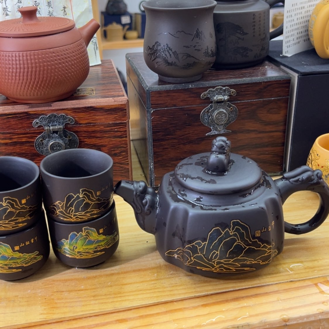 【闪购商品】紫砂大白茶具高端紫砂