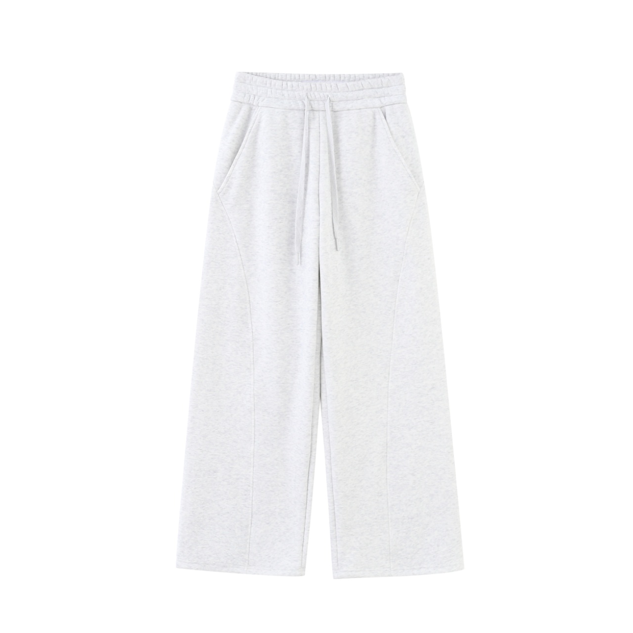 阿悄家 DB 冬季加绒立体显瘦木冬绒直筒裤#6771