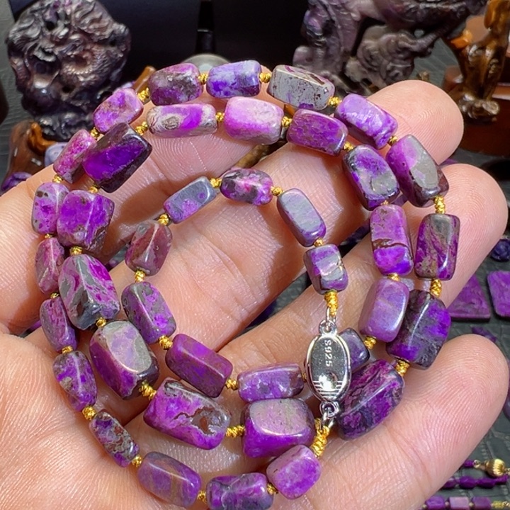 苏纪石（舒俱来）项链银S925镶嵌