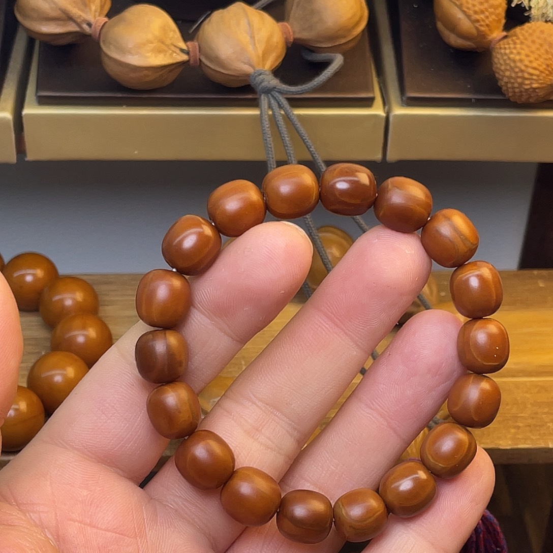 仙***️橄榄核手串/手链1.1老形
