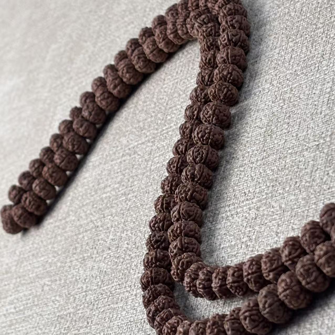 【大嫂】金刚菩提六瓣战神树王长串钢丝刷13+mm左右+礼盒