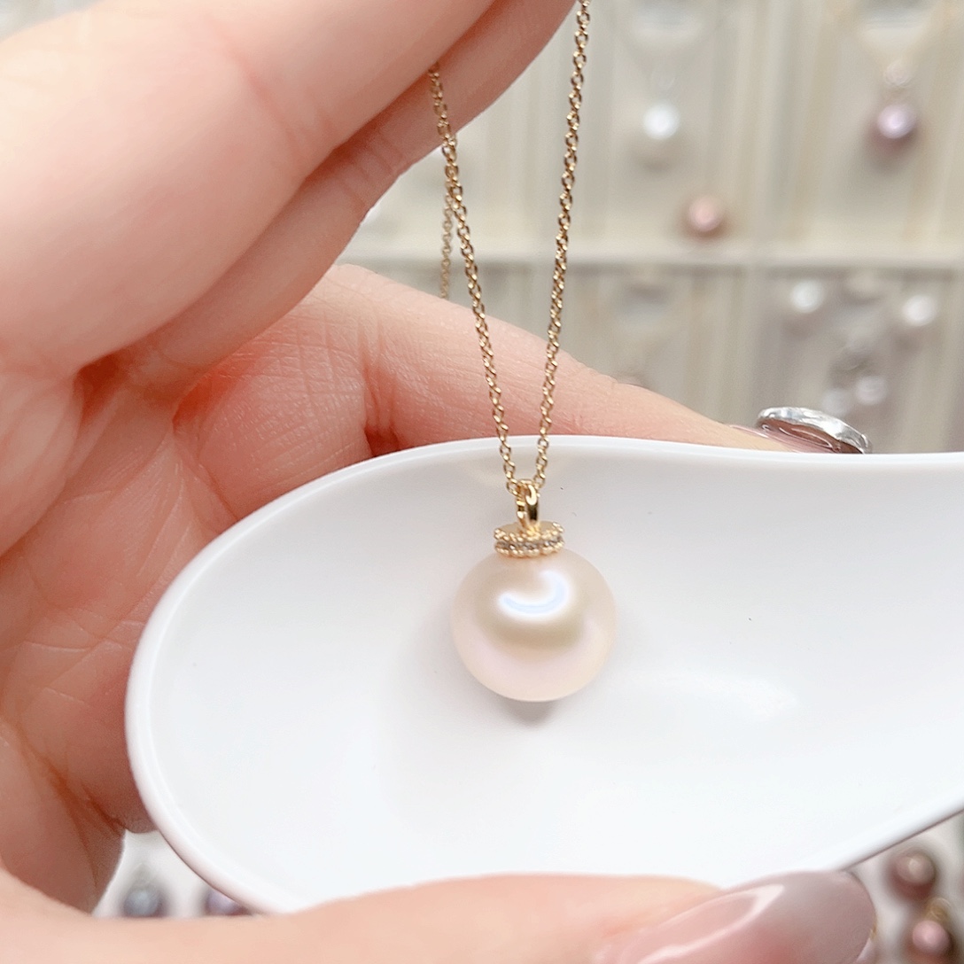 合金吊坠(赠链)淡水珍珠