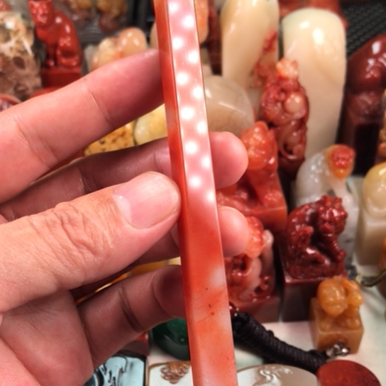 阿***菇老挝石精磨老挝石方章