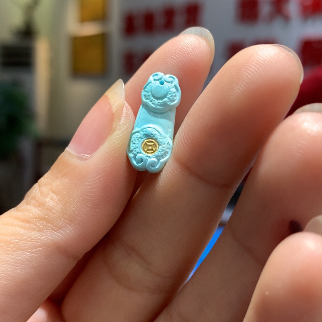 未镶嵌绿松石配饰