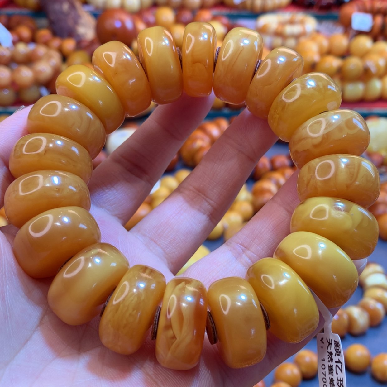 【闪购商品】蜜蜡手串未镶嵌蜜蜡手串